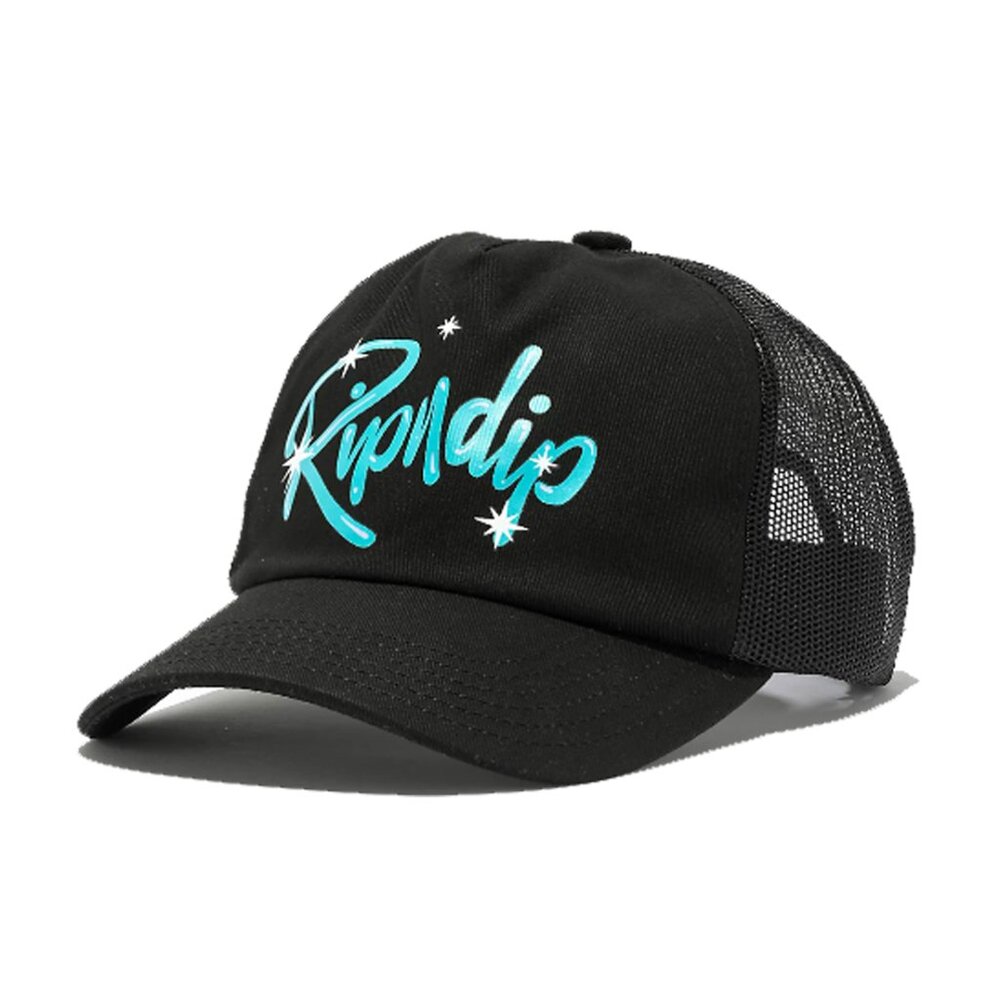 RIPNDIP Trucker Hat Sprinkles Black Blue New With Tags